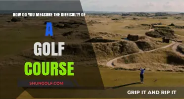 Measuring Golf Course Difficulty: Factors, Metrics, and Calculation Methods