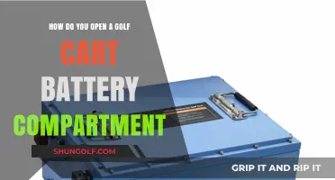 Unlocking Your Golf Cart: A Guide to Accessing the Battery Compartment