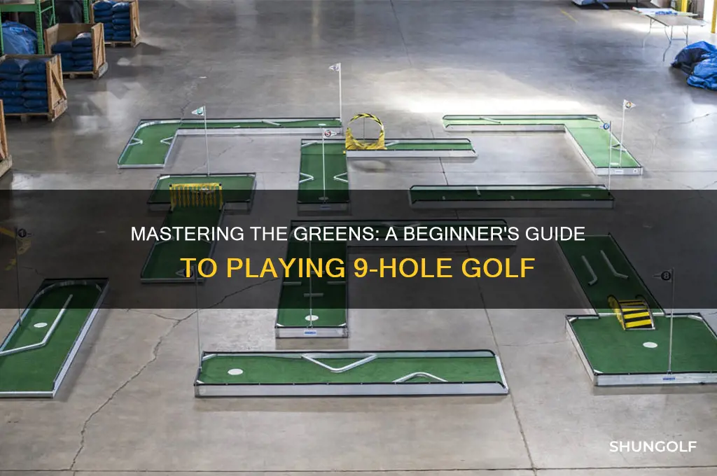 how do you play 9 hole golf
