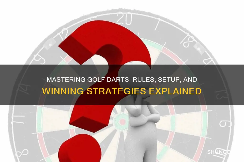 how do you play golf darts