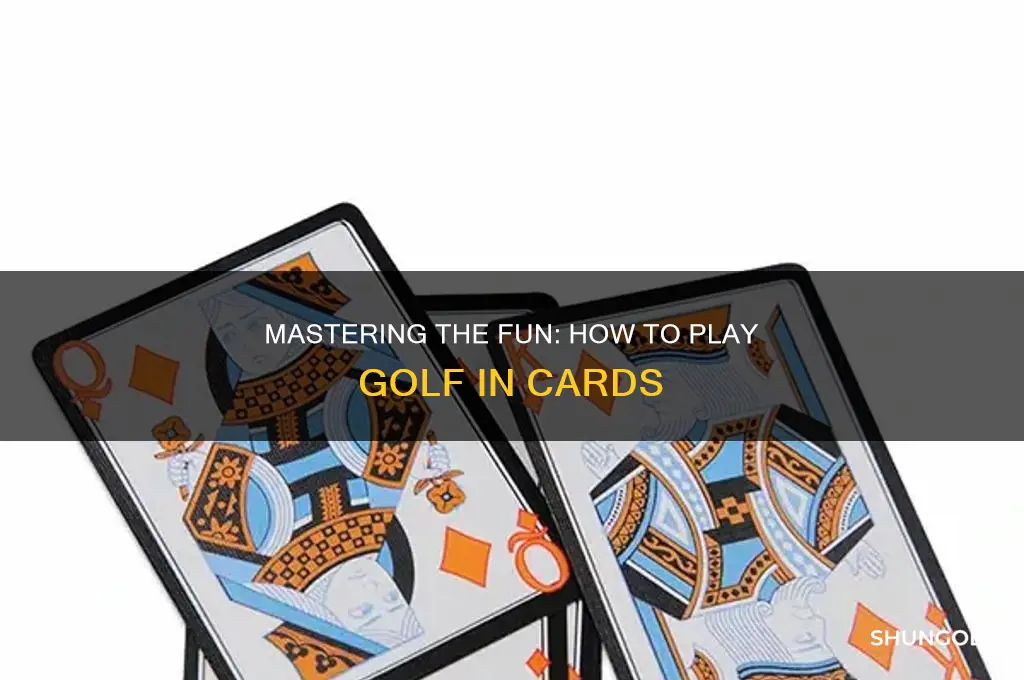 how do you play golf in cards