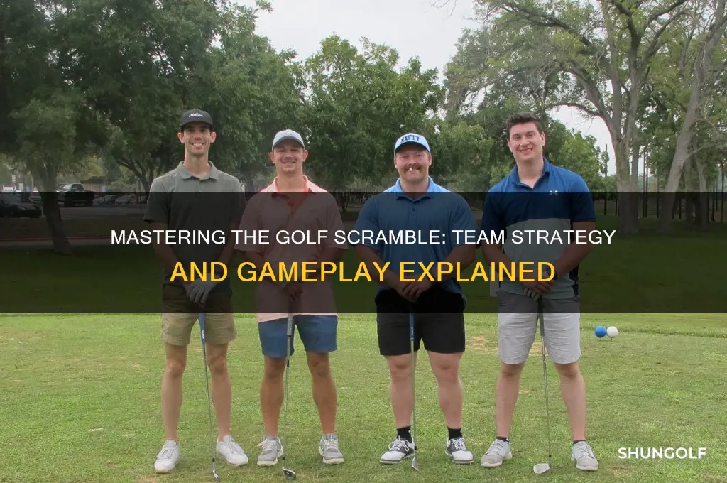 how do you play golf scramble