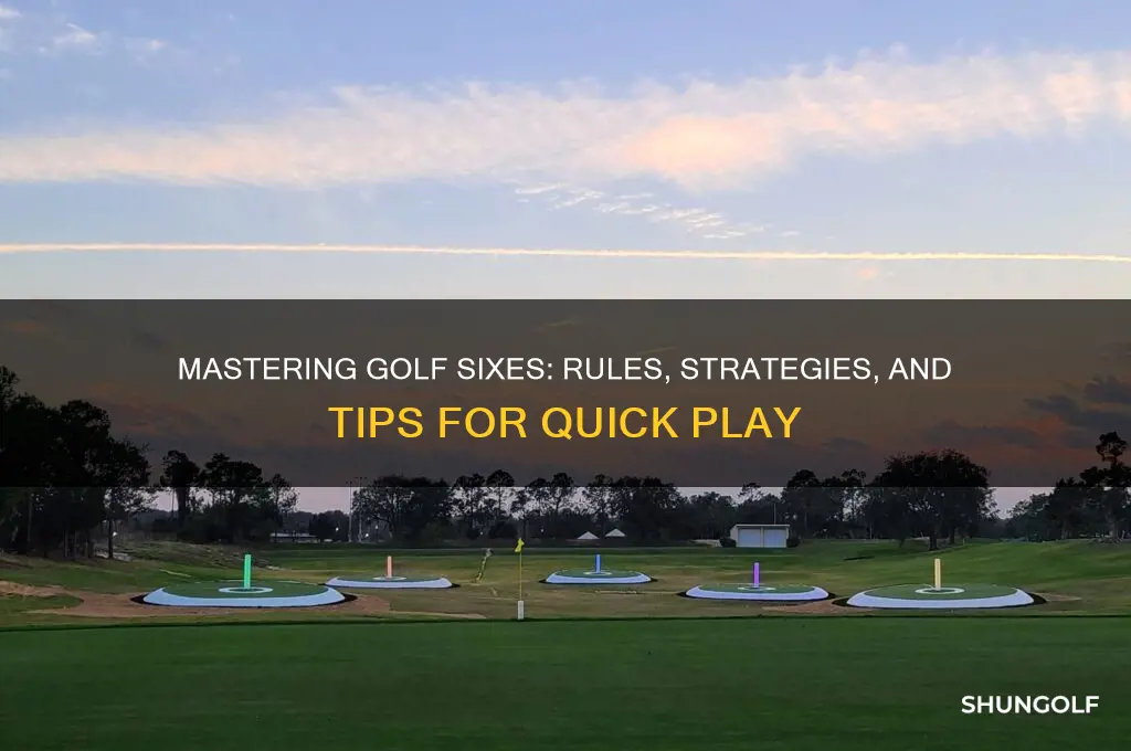 how do you play golf sixes