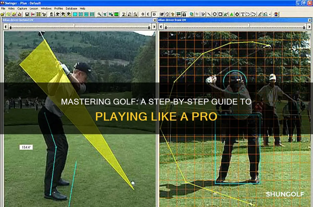 how do you play golf step by step