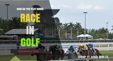 Mastering the Fun: How to Play Horse Race in Golf