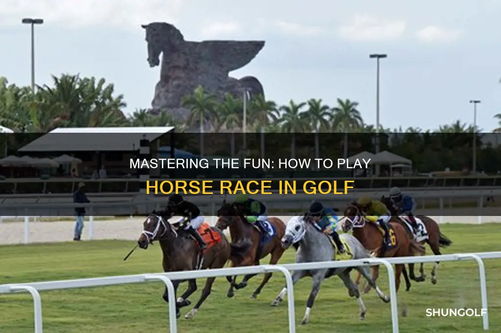 how do you play horse race in golf