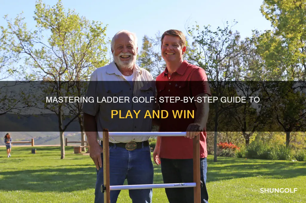 how do you play ladder golf