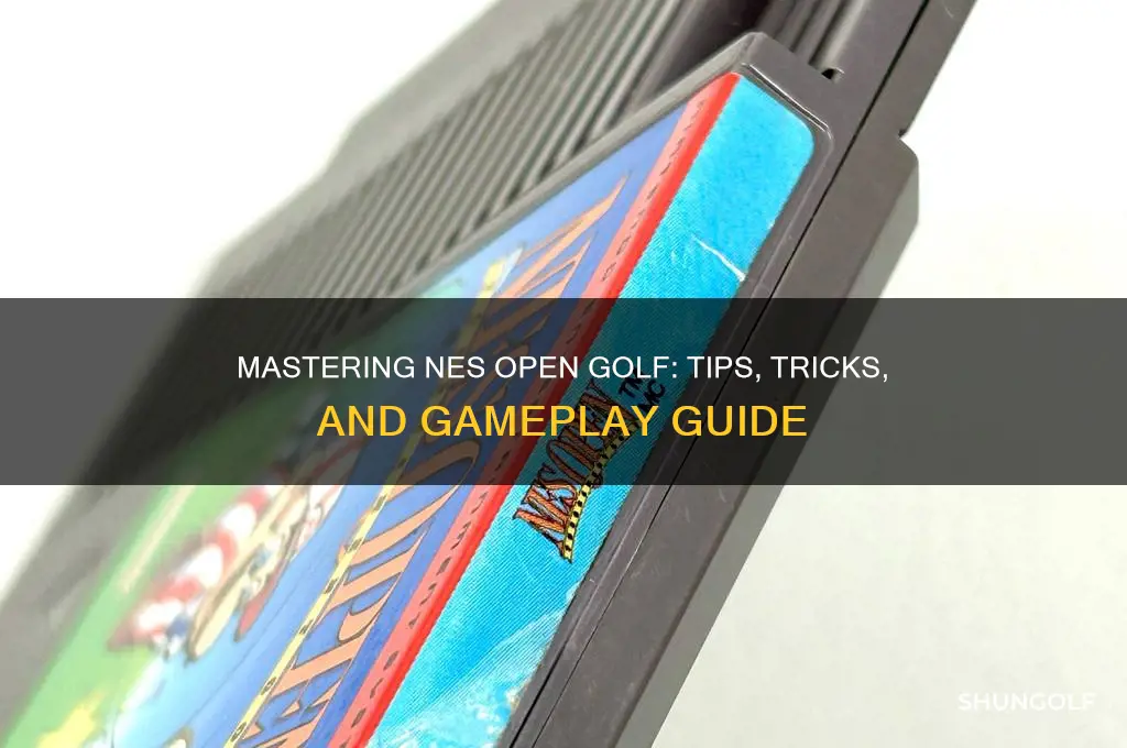 how do you play nes open golf