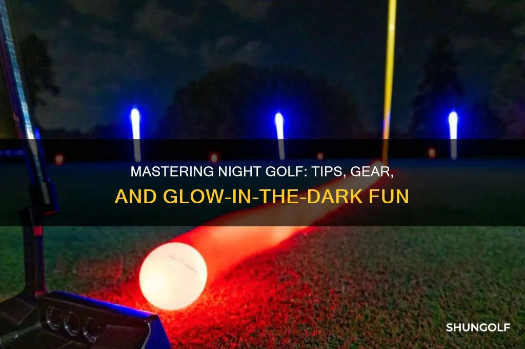 how do you play night golf