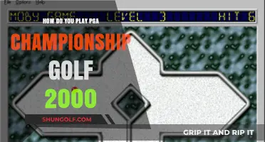 Mastering PGA Championship Golf 2000: Tips, Tricks, and Gameplay Guide