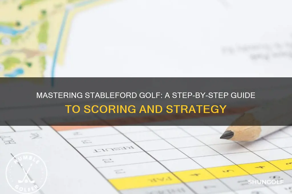 how do you play stableford golf