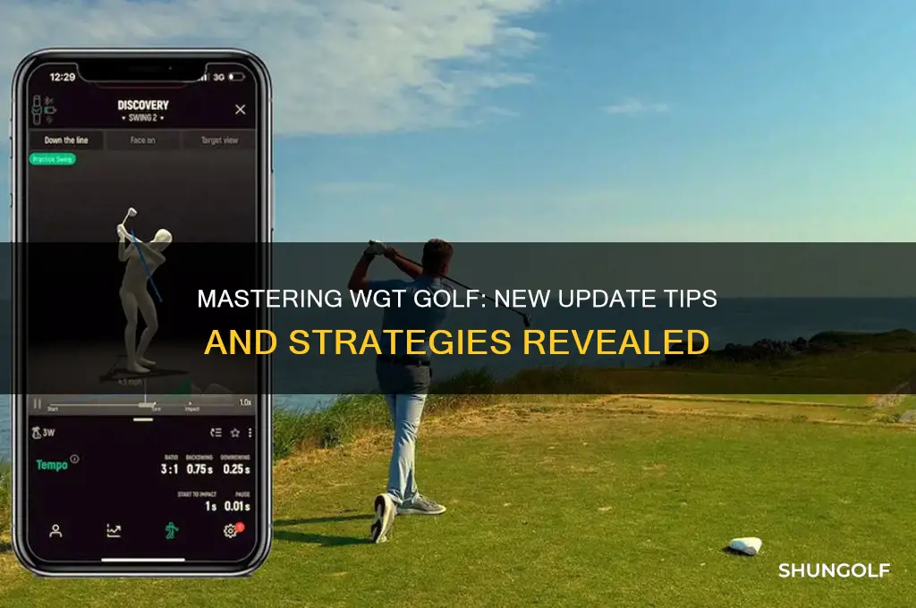 how do you play wgt golf with the new update
