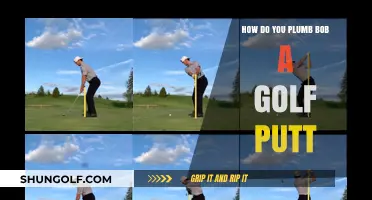 Mastering the Art of Plumb Bobbing Your Golf Putt for Precision