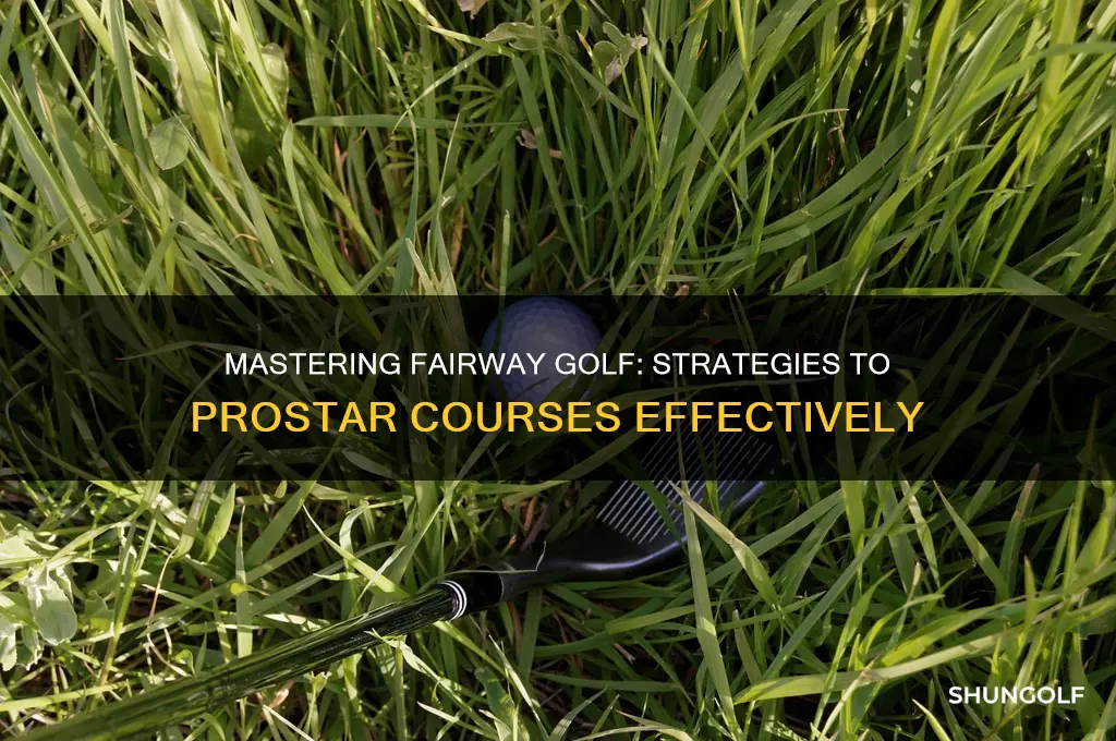 how do you prostar courses in fairway golf game
