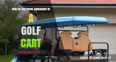 Proving Golf Cart Ownership: Essential Documents and Legal Steps