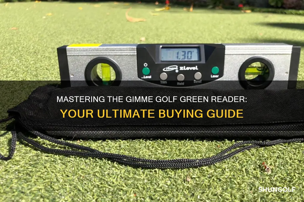 how do you purchase it gimme golf green reader
