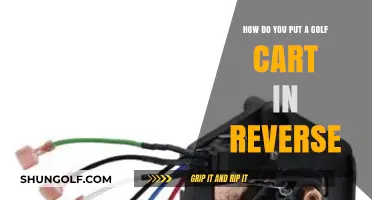 Mastering Reverse: A Simple Guide to Operating Your Golf Cart Backward