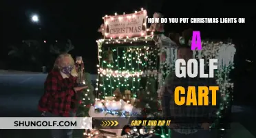 Brighten Your Ride: Easy Guide to Golf Cart Christmas Lights