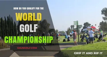 Qualifying for the World Golf Championship: Criteria and Pathways Explained