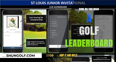 Mastering the Golf Leaderboard: A Beginner's Guide to Reading Scores