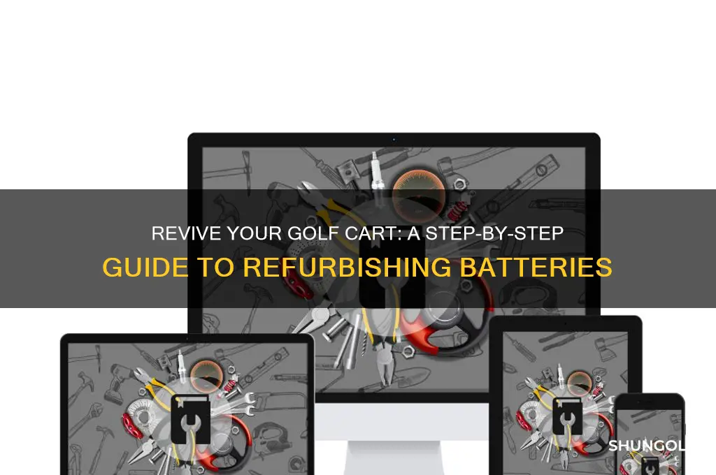how do you refurbish a golf cart battery