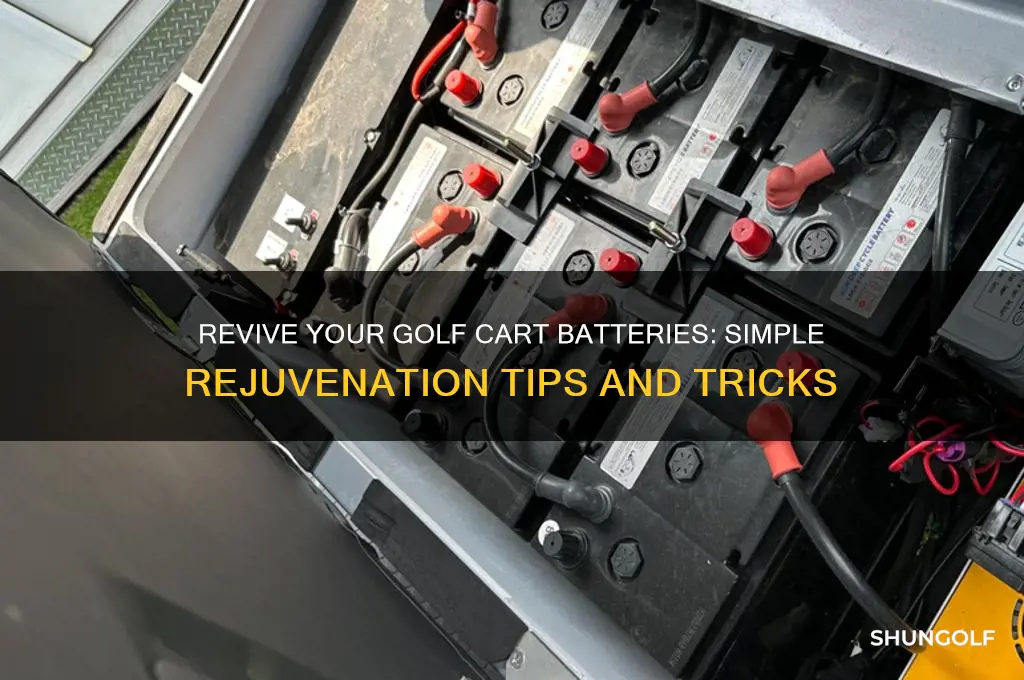 how do you rejuvenate golf cart batteries