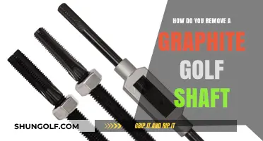 Uninstalling Your Graphite Golf Shaft: A Step-by-Step Guide