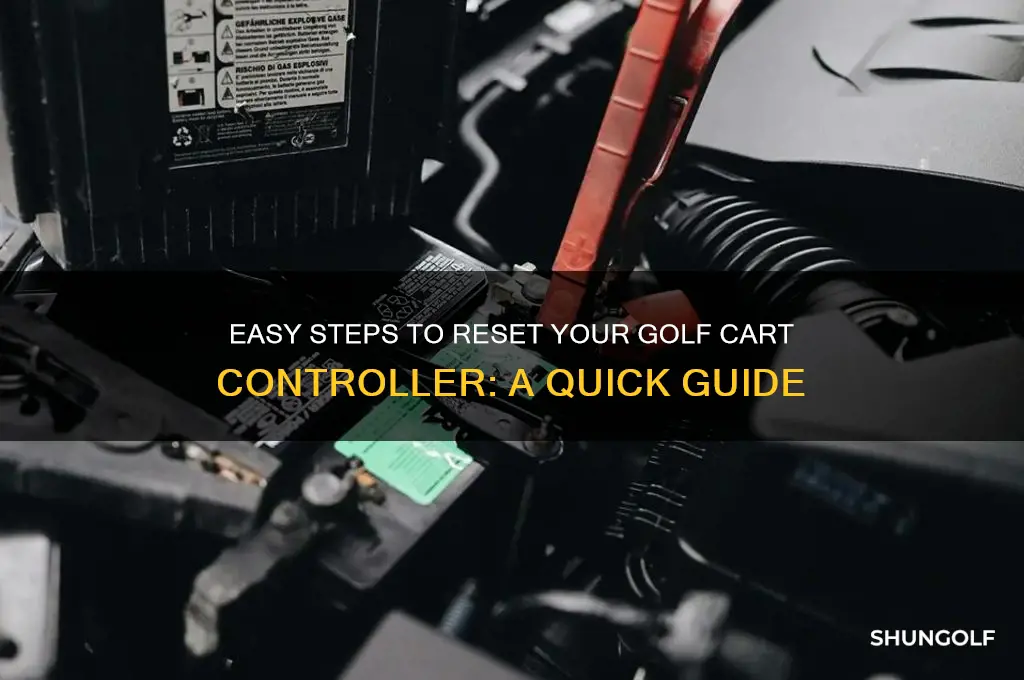 how do you reset a golf cart controller