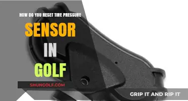 Resetting Your Golf's Tire Pressure Sensor: A Step-by-Step Guide