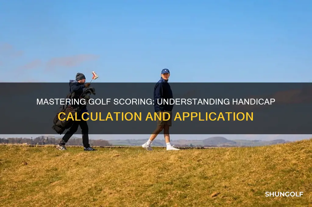 how do you score golf with a handicap