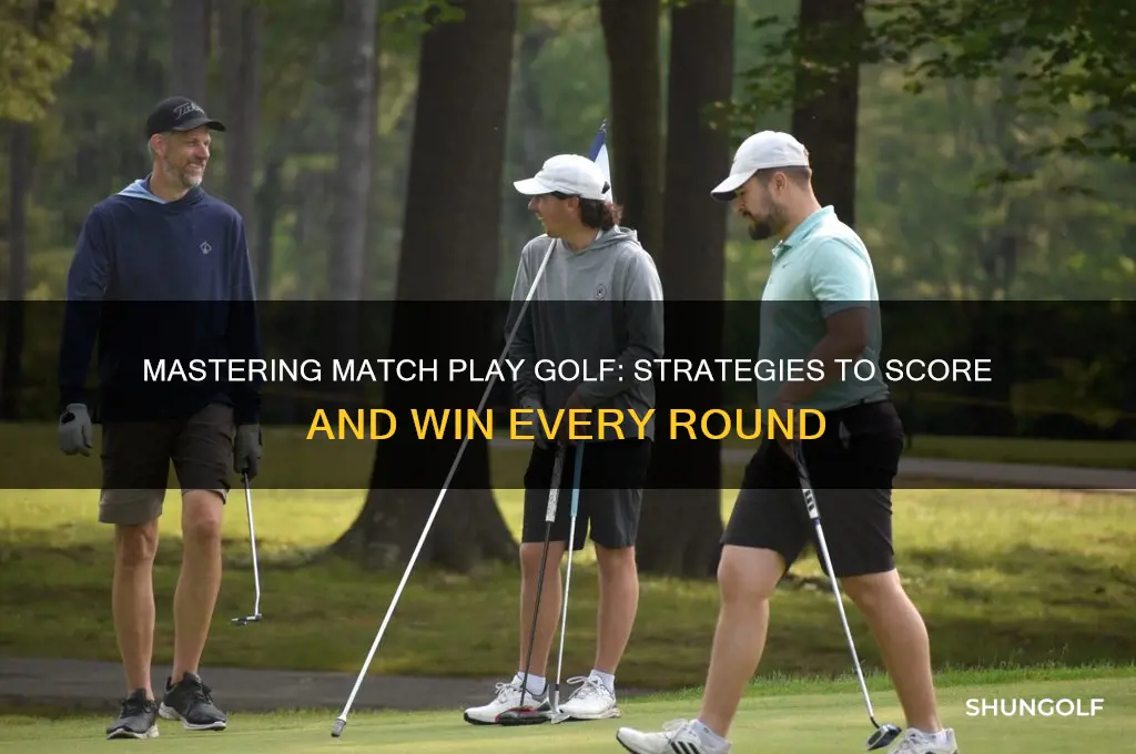 how do you score in matvh play golf