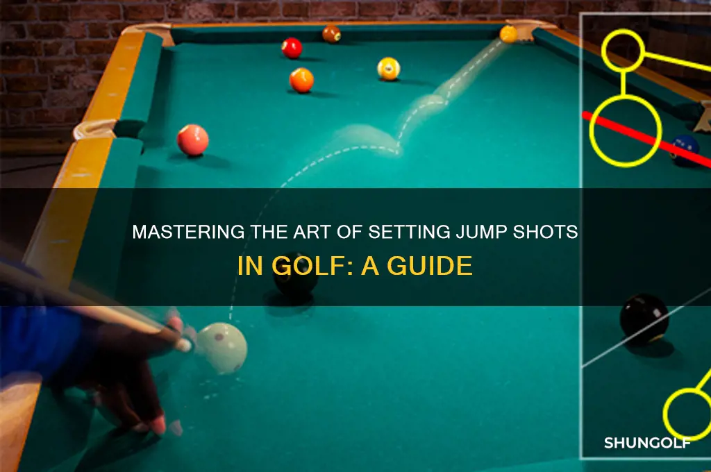 how do you set jumping on golf it
