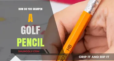 Mastering the Art: How to Sharpen a Golf Pencil Perfectly