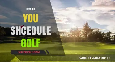 Planning Your Golf Game: Scheduling Tips