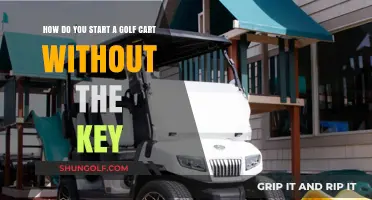Lost Your Golf Cart Key? Here’s How to Start It Anyway