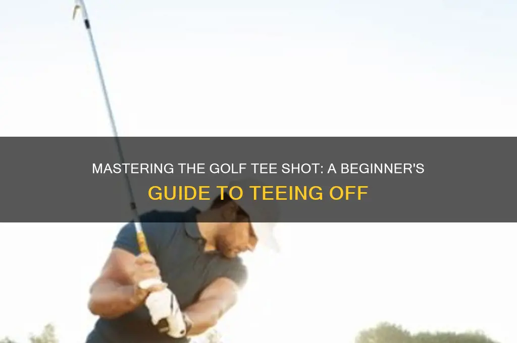 how do you tee off in golf