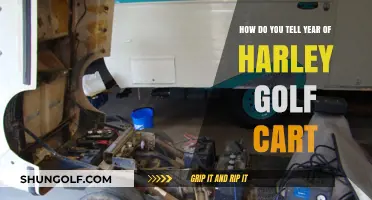 Identifying the Year of Your Harley Golf Cart: A Simple Guide