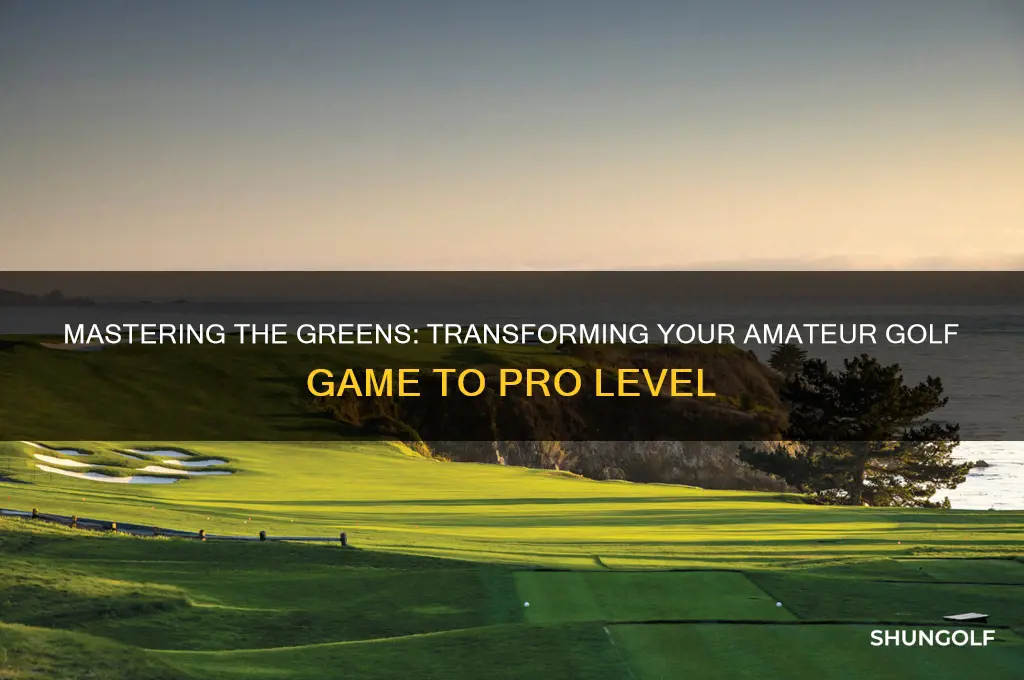 how do you turn amateur to pro in golf