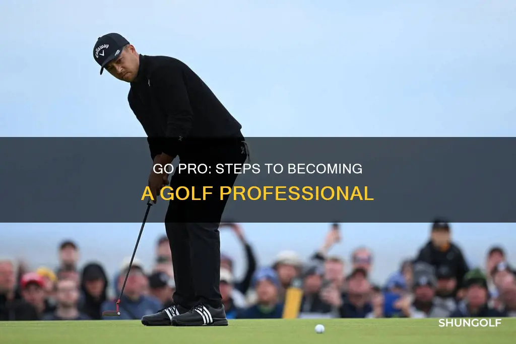 how do you turn golf pro