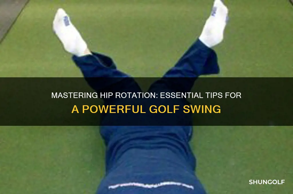 how do you turn your hips in golf
