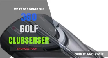Unlinking Your Cobra 360 Golf Club Sensor: A Step-by-Step Guide