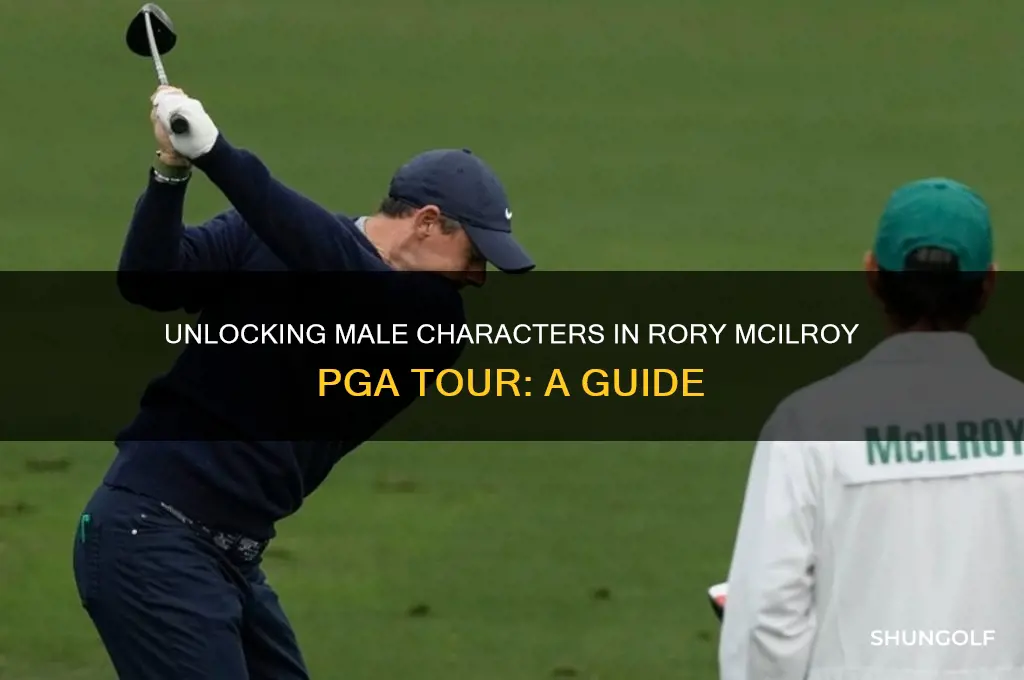 how do you unlock guys in rory mcilroy golf