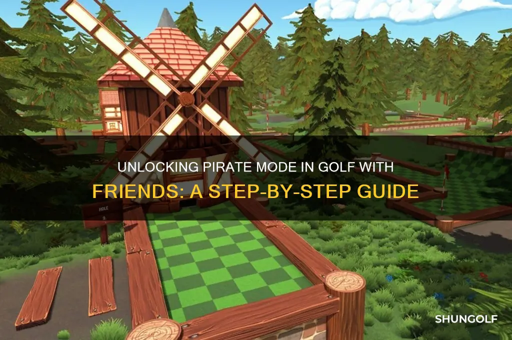 how do you unlock pirate on golf with friends