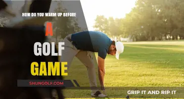 Master Your Golf Warm-Up: Pre-Game Tips for Peak Performance