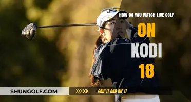 Stream Live Golf on Kodi 18: A Comprehensive Guide