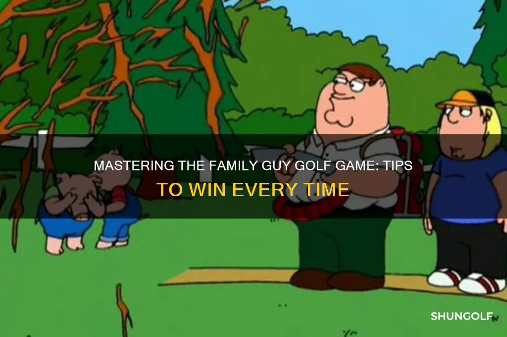 how do you win golf family guy