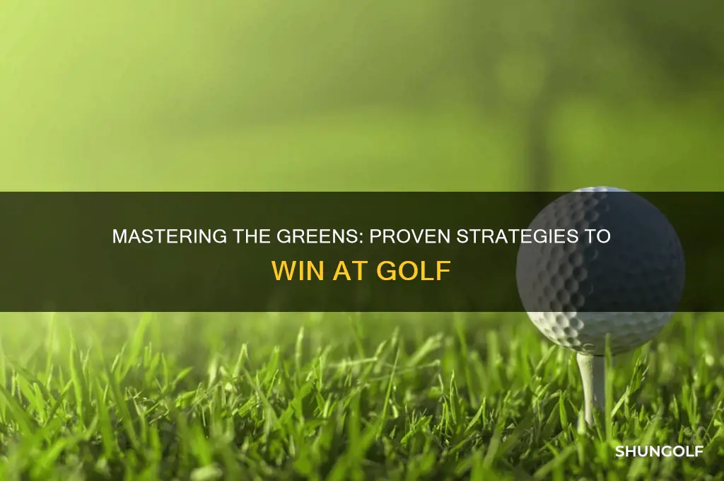 how do you win when playing golf