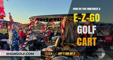 Winterizing Your E-Z-Go Golf Cart: Essential Steps for Cold Weather