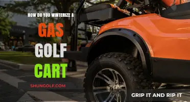 Winterizing Your Gas Golf Cart: Essential Steps for Cold Weather Care
