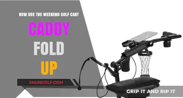 Weekend Golf Cart Caddy: Easy Folding Guide for Compact Storage